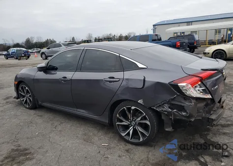 2018 Honda Civic Lx z USA, uszkodzony, nr VIN 2HGFC2F55JH543665